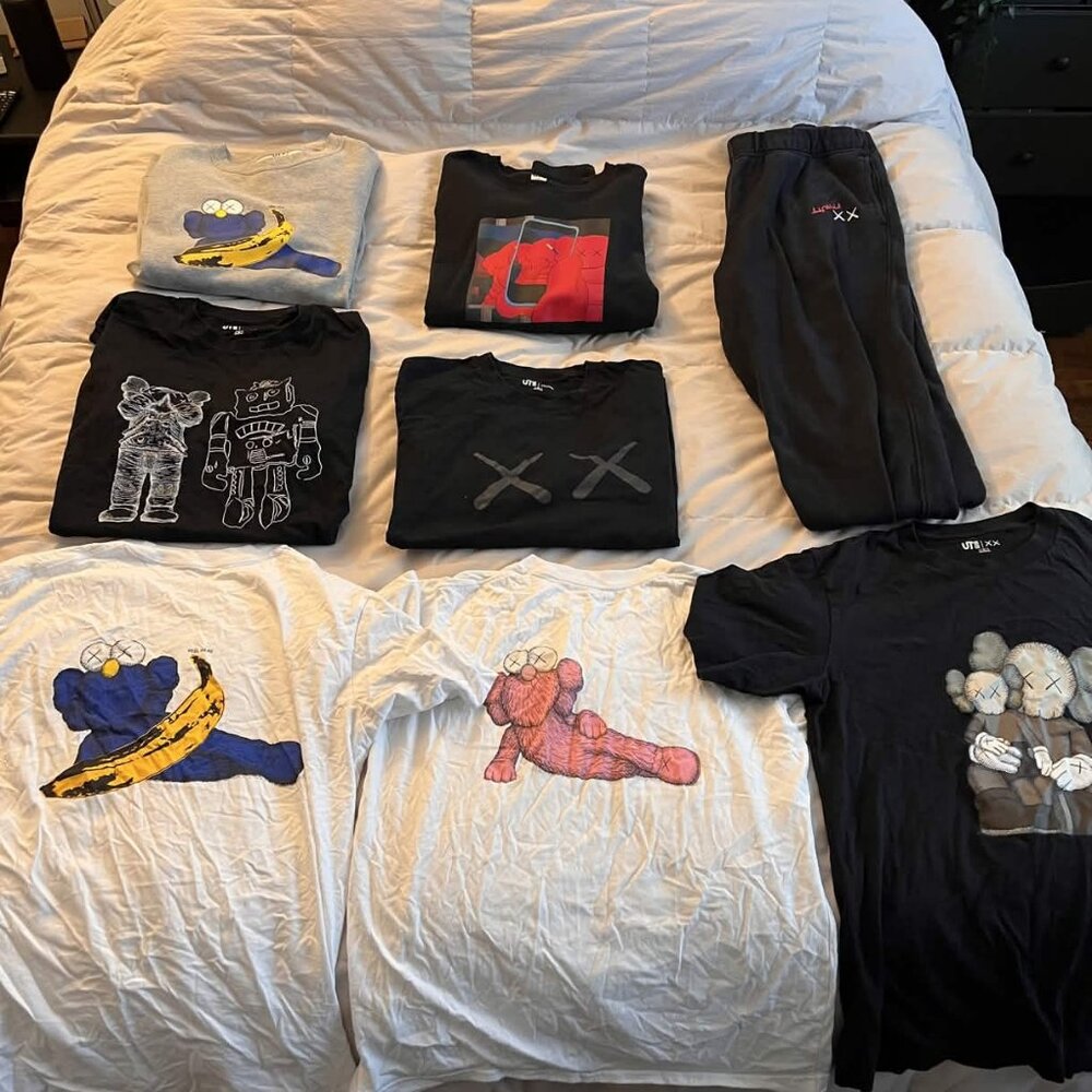 Uniqlo x KAWS Clothing Bundle